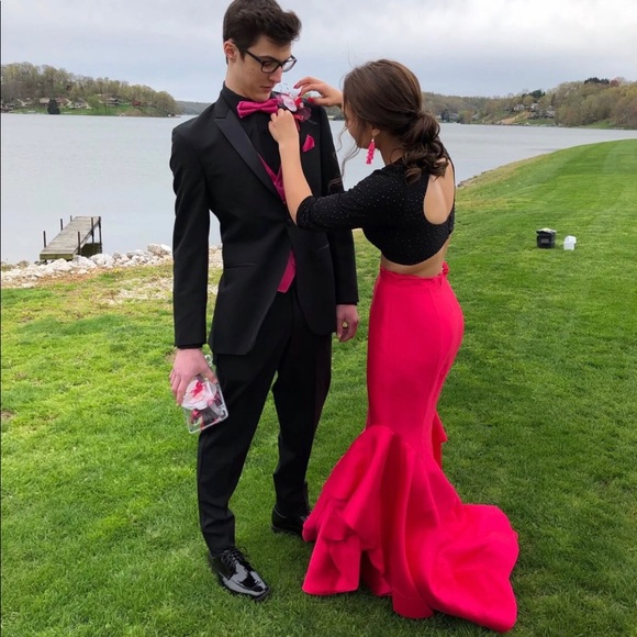 hot pink dress australia Flirt Maxi Dress main image 1
